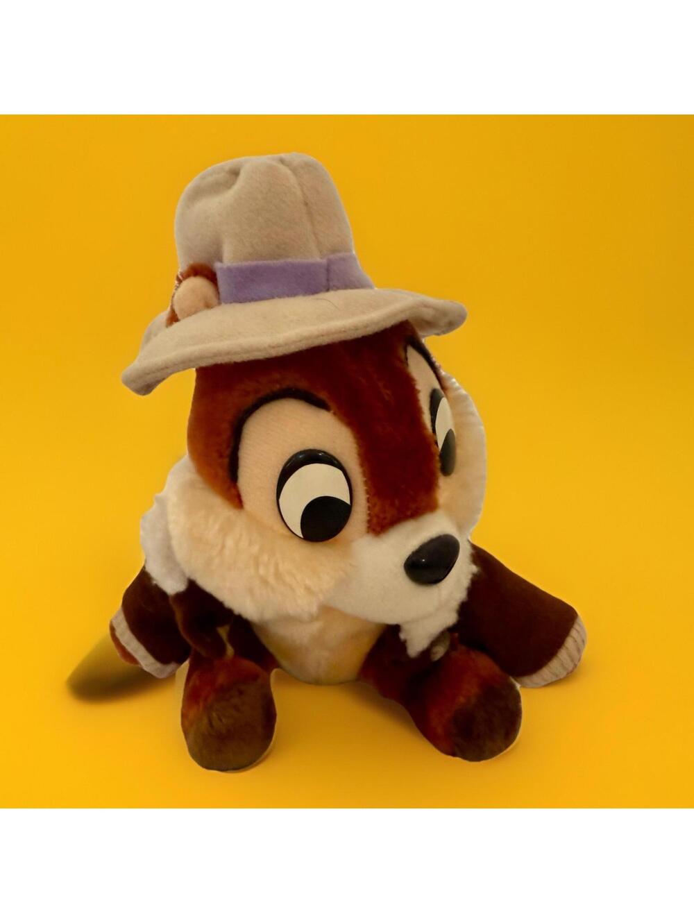 Disney Chip n Dale Rescue Rangers Plush Chip Doll Disneyland Walt World Vintage